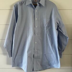 Brooks‎ Brothers Non Iron Madison Relaxed Fit Dress Shirt 16 1/2 -32
